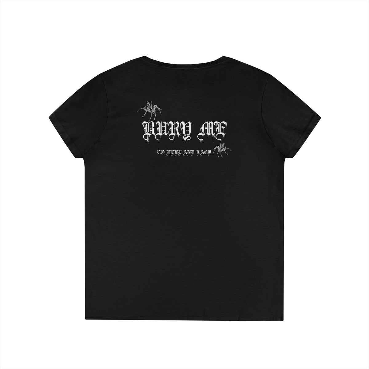 Bury me spider v neck