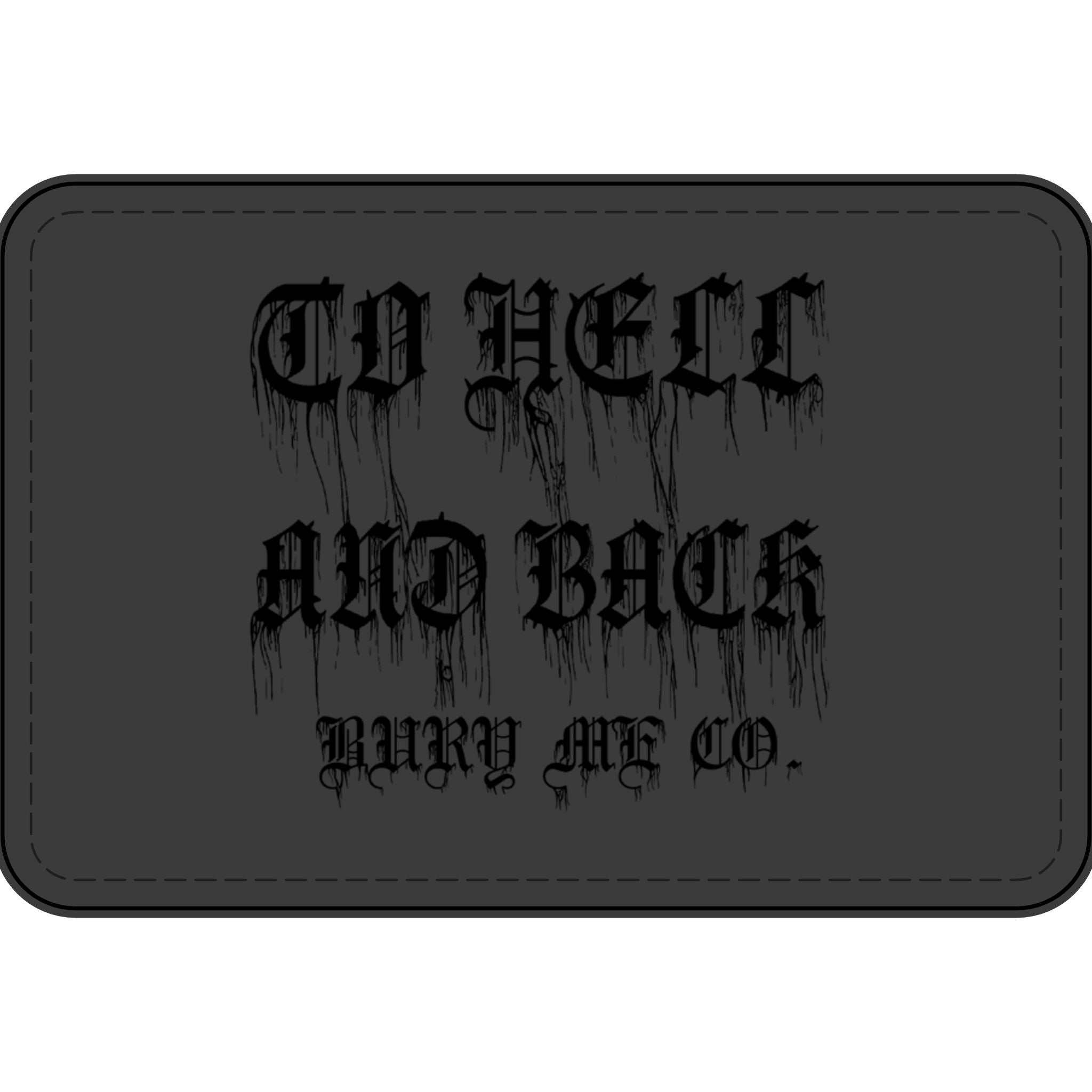Faux Leather Patches (Engraving)