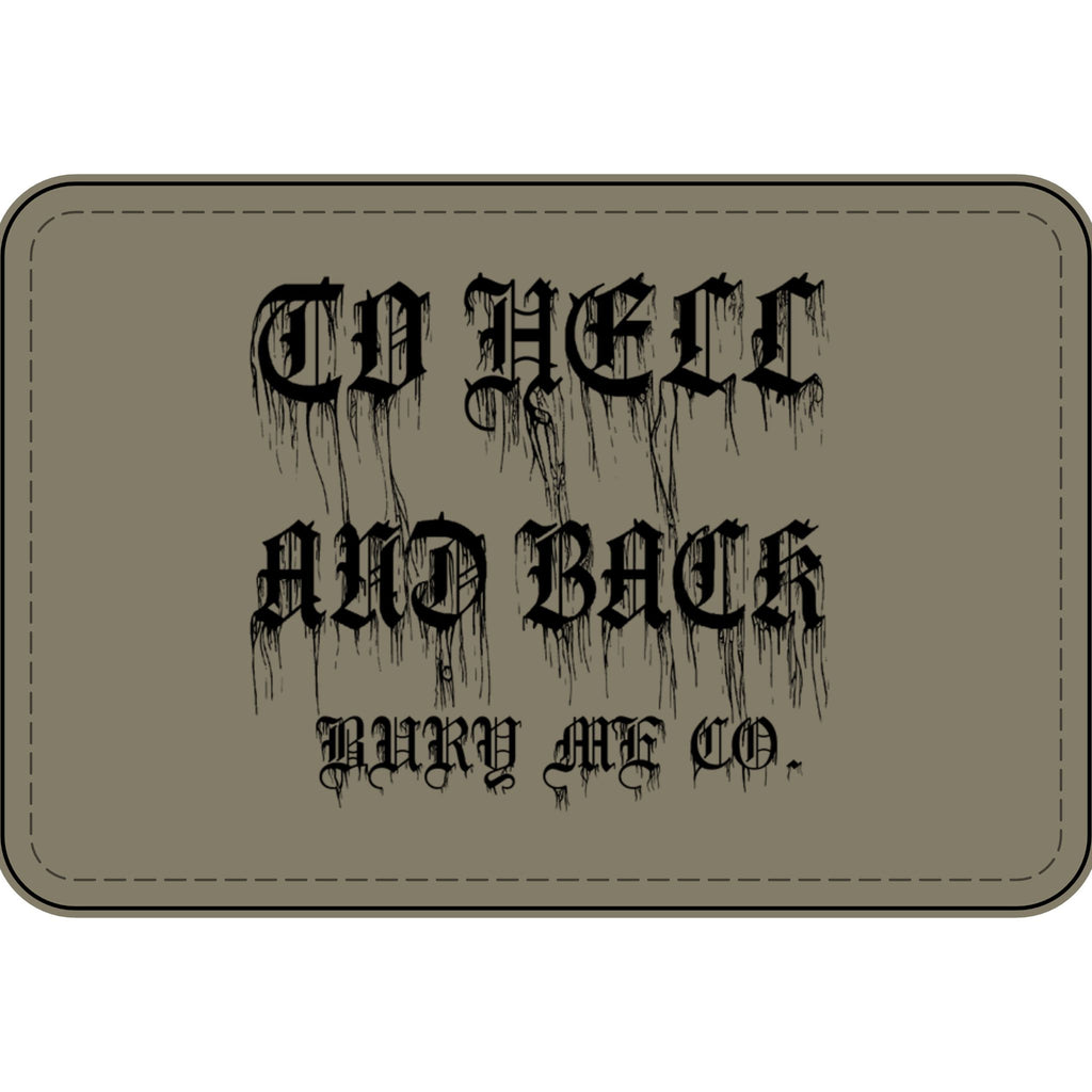 Faux Leather Patches (Engraving)