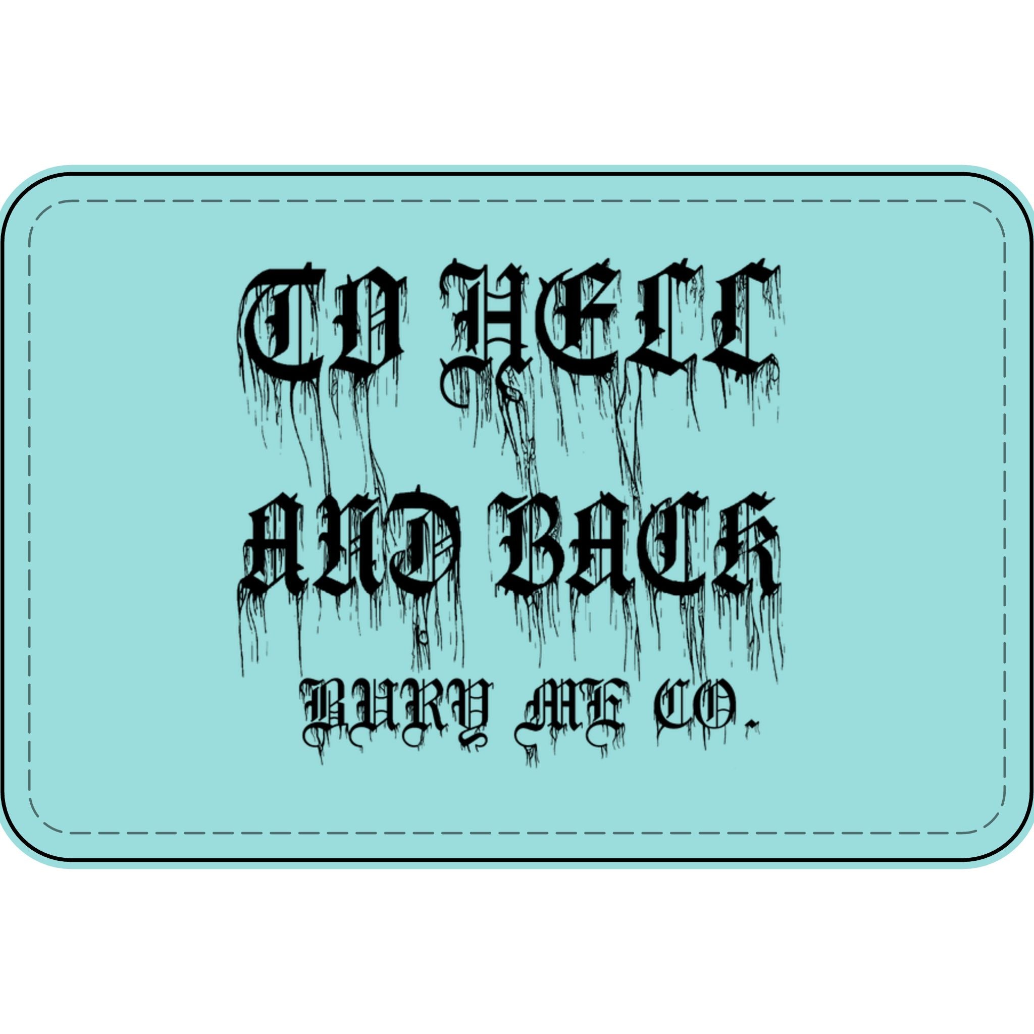Faux Leather Patches (Engraving)