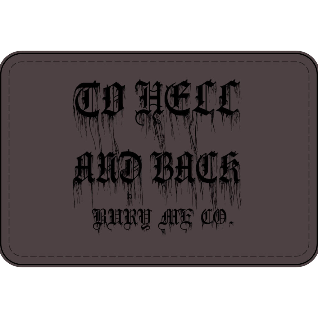 Faux Leather Patches (Engraving)