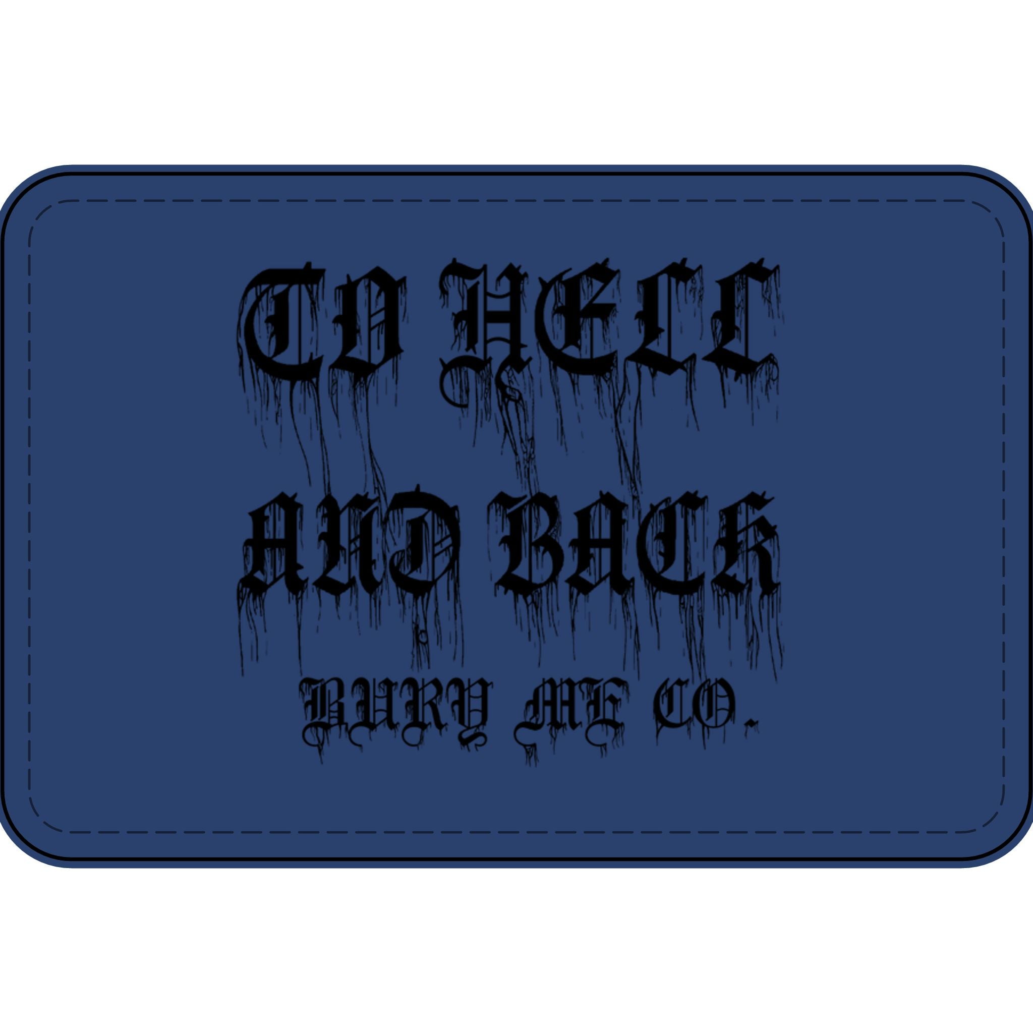 Faux Leather Patches (Engraving)