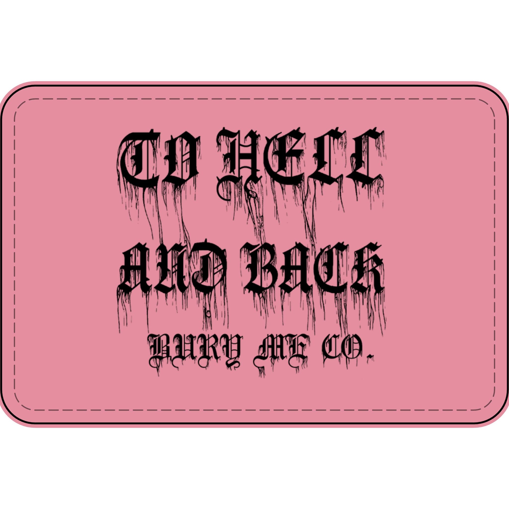 Faux Leather Patches (Engraving)