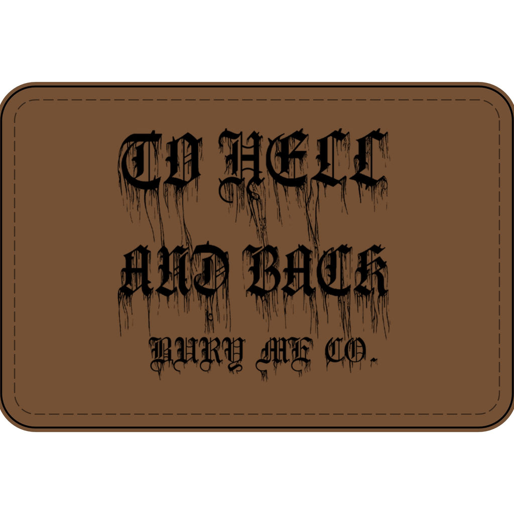 Faux Leather Patches (Engraving)