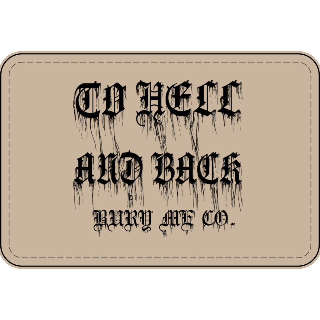 Faux Leather Patches (Engraving)