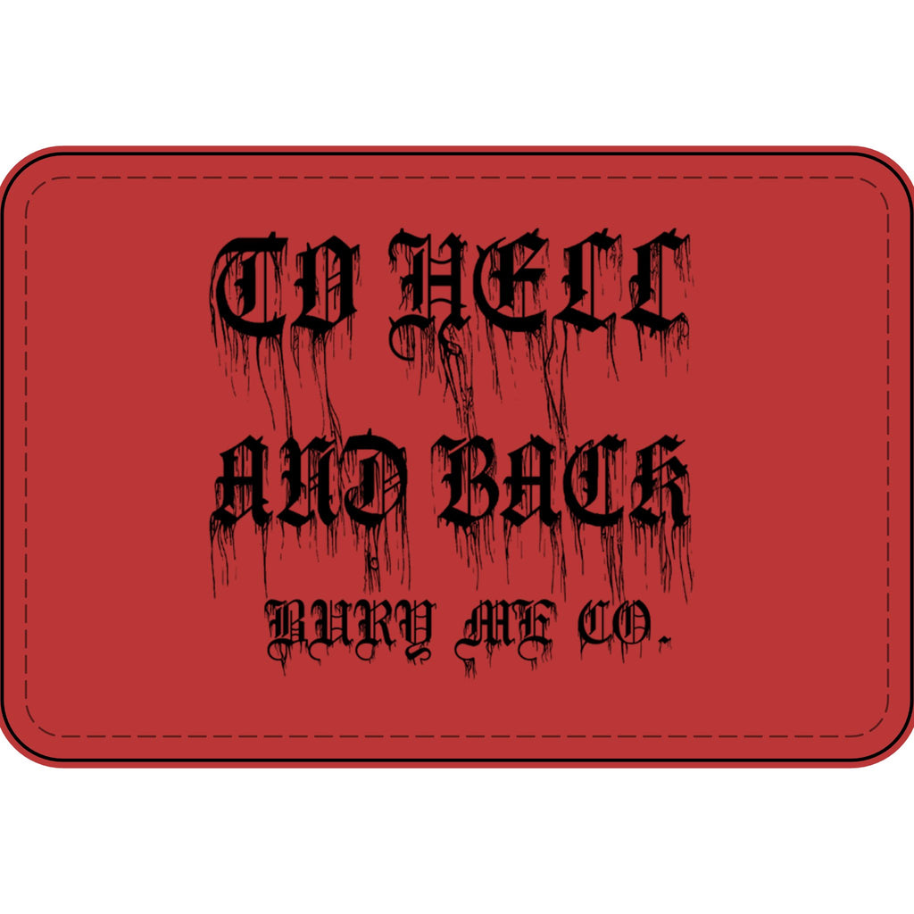 Faux Leather Patches (Engraving)