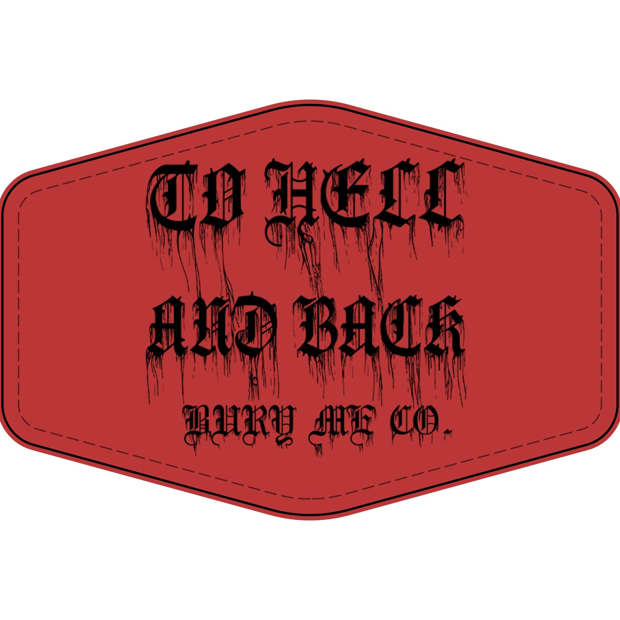 Faux Leather Patches (Engraving)
