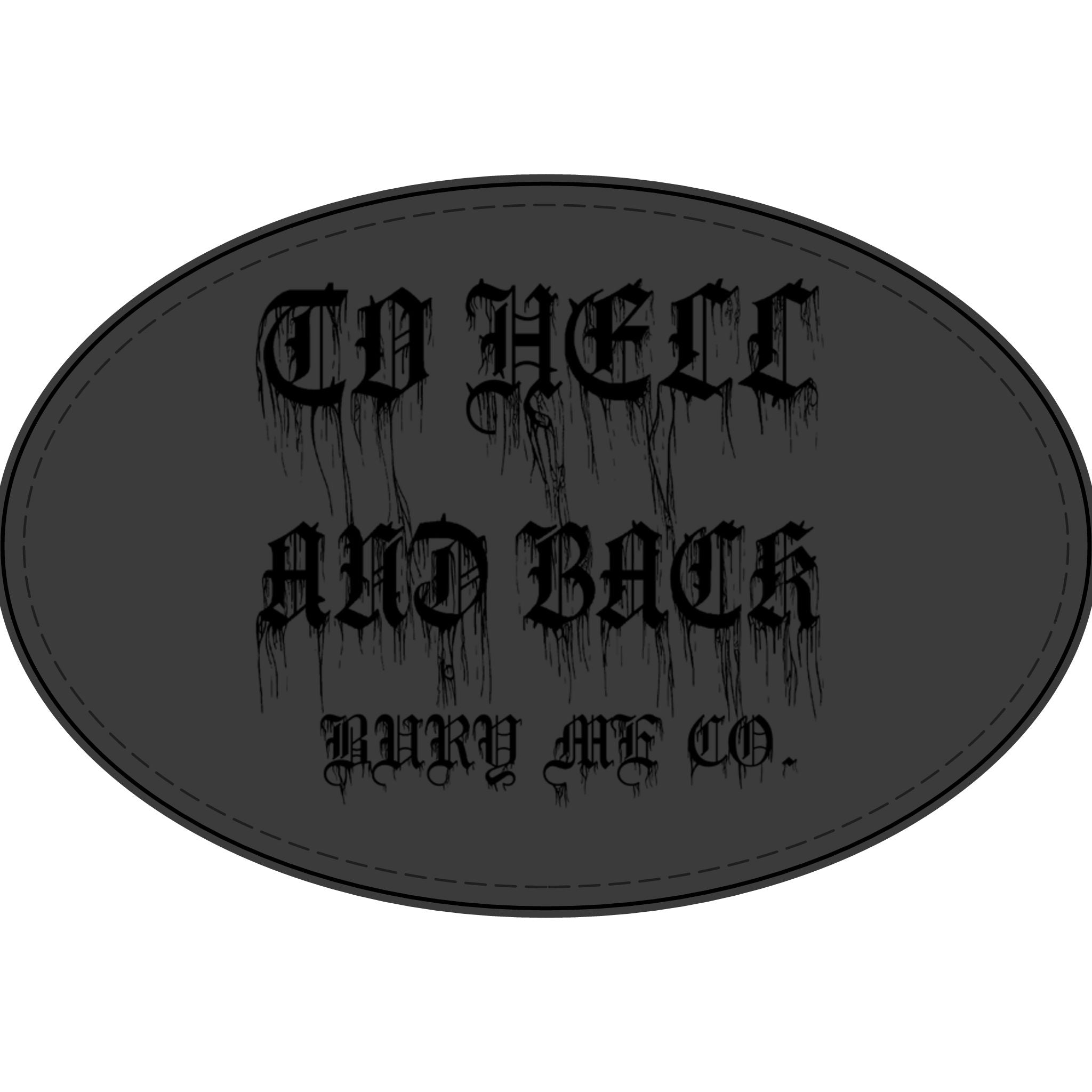 Faux Leather Patches (Engraving)
