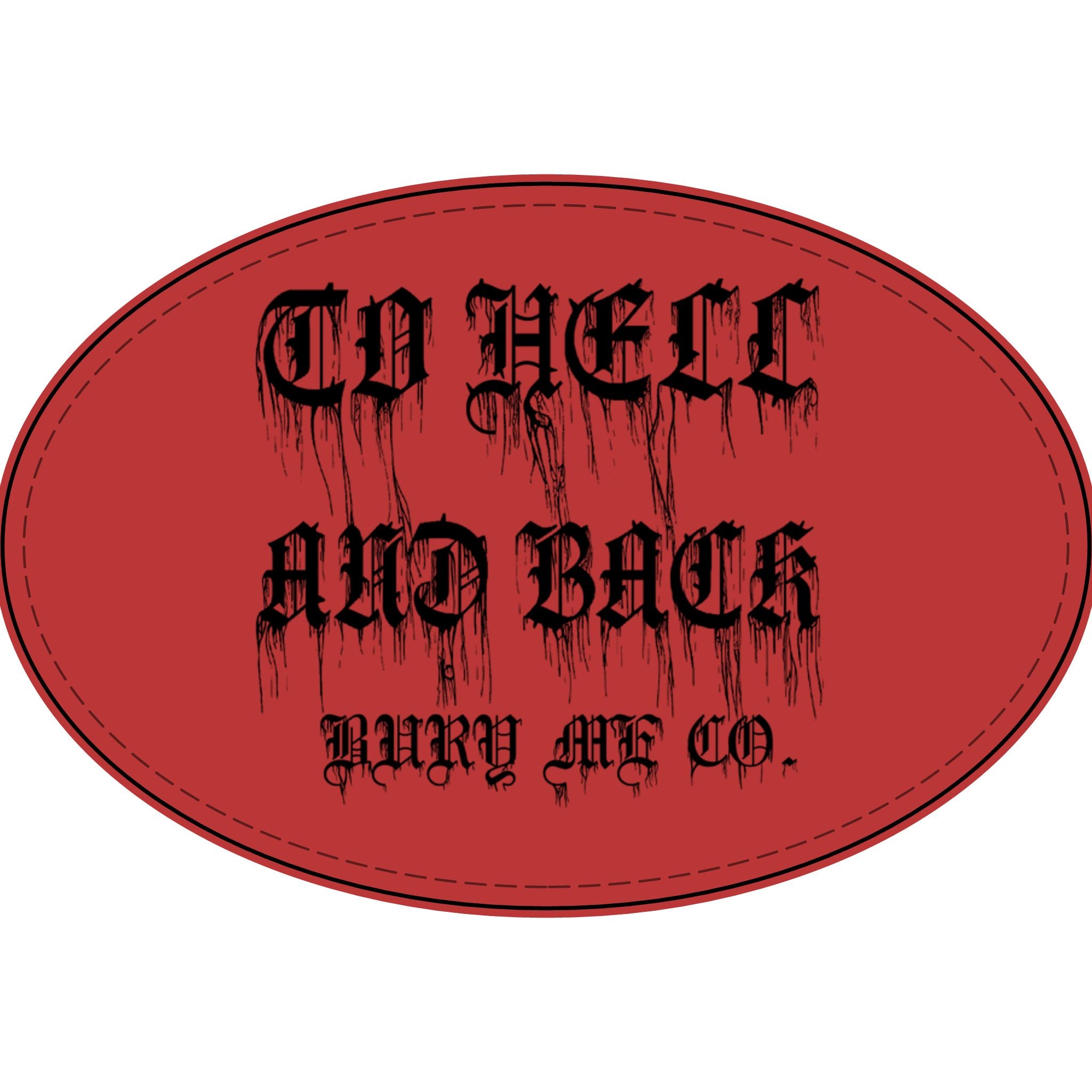 Faux Leather Patches (Engraving)
